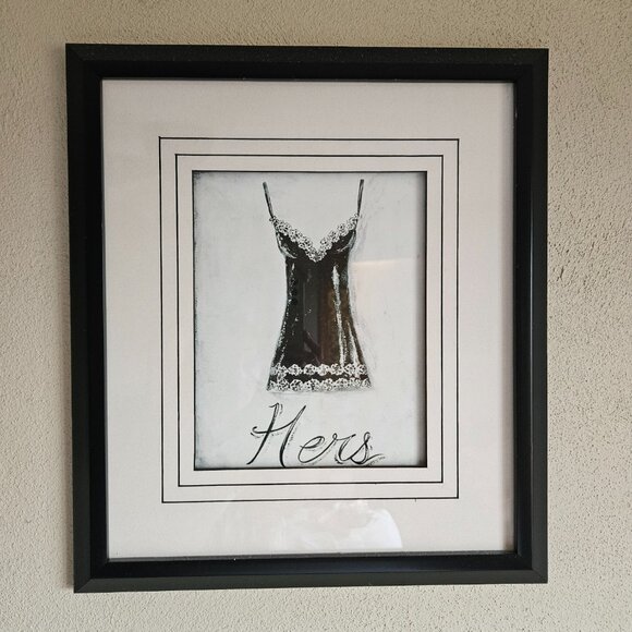 His and Hers Framed Wall Decor - Picture 2 of 3